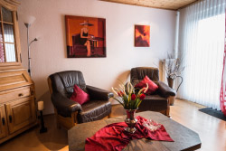 Sitzgarnitur im Wohnzimmer